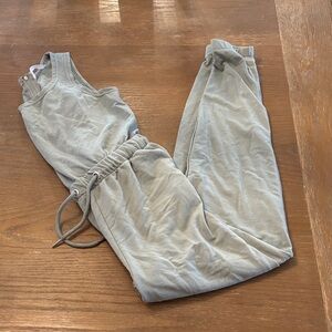 Urban Planet Kids Gray Sleeveless Jumpsuit